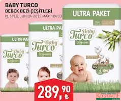 BABY TURCO BEBEK BEZİ ÇEŞİTLERİ fiyat ve kampanya bilgisi